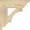 Ekena Millwork Westlake Traditional Rough Sawn Bracket, Douglas Fir, 4"W x 16"D x 16"H BKT04X16X16WTL01RDF - alternate 3